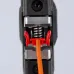 KNIPEX PreciStrip16 стриппер автоматический, c кабелерезом, быстросменный блок ножей, зачистка 0.08 - 16 мм2 (AWG 28 - 5), L-195 мм, KN-1252195