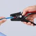 KNIPEX PreciStrip16 стриппер автоматический, c кабелерезом, быстросменный блок ножей, зачистка 0.08 - 16 мм2 (AWG 28 - 5), L-195 мм, KN-1252195