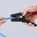 KNIPEX PreciStrip16 стриппер автоматический, c кабелерезом, быстросменный блок ножей, зачистка 0.08 - 16 мм2 (AWG 28 - 5), L-195 мм, с держателем для торгового об
