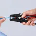 KNIPEX PreciStrip16 стриппер автоматический, c кабелерезом, быстросменный блок ножей, зачистка 0.08 - 16 мм2 (AWG 28 - 5), L-195 мм, KN-1252195