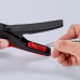 KNIPEX PreciStrip16 стриппер автоматический, c кабелерезом, быстросменный блок ножей, зачистка 0.08 - 16 мм2 (AWG 28 - 5), L-195 мм, KN-1252195
