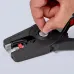 KNIPEX PreciStrip16 стриппер автоматический, c кабелерезом, быстросменный блок ножей, зачистка 0.08 - 16 мм2 (AWG 28 - 5), L-195 мм, KN-1252195