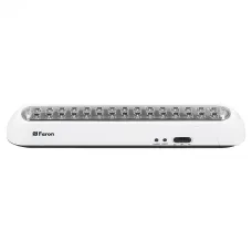 Светильник аккумуляторный, 30 LED AC/DC, белый, EL20