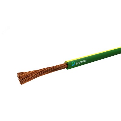 Провод установочный ПуГПнг(А)-HF 1х4 желто-зеленый