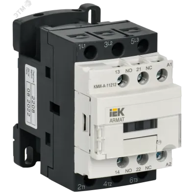 Контактор КМИ-А-11212 LC1D 12А 24В/АС3 1НО/1НЗ