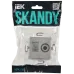 SKANDY Розетка компьютерная двойная RJ45 кат.6 SK-K04S серебряный IEK