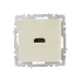 BRITE Розетка HDMI РHDMI-0-БрКр бежевый