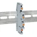 Клемма двухуровневая Push-in 4 мм2 4 вывода серая EKF