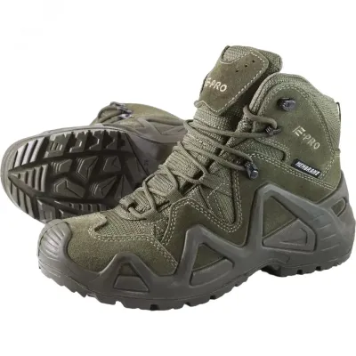 Ботинки мужские E-PRO Special Mid KEVLAR, (range green), р. 38