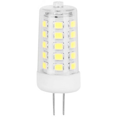 Лампа светодиодная ЭРА GREEN LINE LED G4-JC-7W-830-12V GL G4 7Вт капсула теплый белый свет