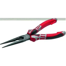 Длинногубцы прямые 170 мм, покрытие TitanFinish, рукоятки SoftGripp 3K