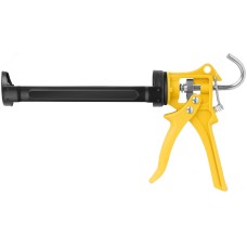 Пистолет для герметика 225 мм полукорпусной усиленный, полиамидная ручка, Профи