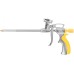 Пистолет для монтажной пены, алюминиевый корпус, прорезиненная ручка