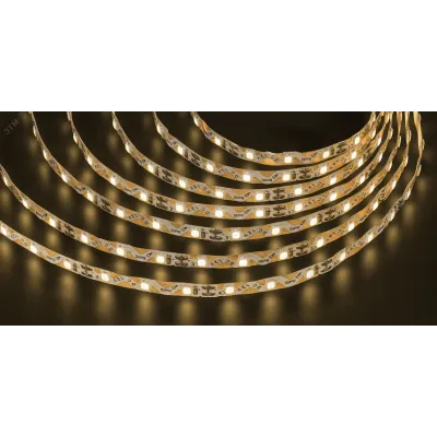 Лента светодиодная 6Вт/м 12В 3000К IP20 72LED/м NLS-2835 5м