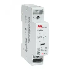 Контактор модульный КМ 20А 2NО 24VAC (1 мод.) AVERES