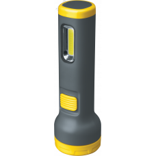Фонарь Navigator 14 035 NPT-CP21-ACCU Пласт.1LED 1Вт+1COB 1Вт, акк.3.7В,1200 мАч