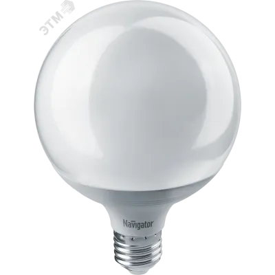 Лампа светодиодная LED 18вт Е27 теплый шар