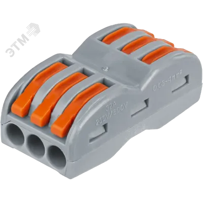 Клеммы монтажные Navigator 14 222 NTC-R-3x3-6-B5 (5шт/упак)