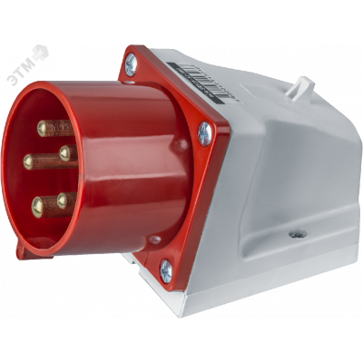 Вилка Navigator 14 323 NCA-SR525-32-380 стационарная 32А 3P+N+PE IP44