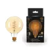 Лампа Gauss Filament G125 6W 360lm 2400К Е27 golden flexible LED 1/20