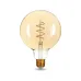 Лампа Gauss Filament G125 6W 360lm 2400К Е27 golden flexible LED 1/20 Лампа Gauss Filament G125 6W 360lm 2400К Е27 golden flexible LED 1/20