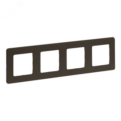 Рамка 4-местная бронза INSPIRIA