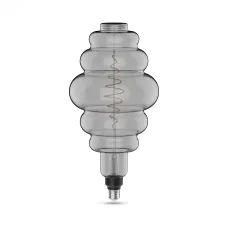 Лампа Gauss Filament Honeycomb 8.5W 165lm 1800К Е27 gray LED 1/2