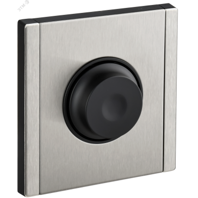 FORTE&PIANO Светорегулятор поворотно-нажимной 600Вт FP754M металл никель IEK