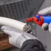 Нож для кабеля с ''пяткой'', с трещоткой, 146 мм, 2-компонентная ручка