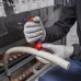 Нож для кабеля с ''пяткой'', с трещоткой, 146 мм, 2-компонентная ручка