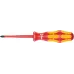 Отвертка диэлектрическая крестовая 165 iS PZ VDE с зауженным рабочим концом PZ 1X80 мм