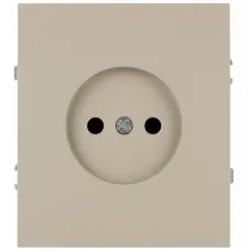 Розетка скрытого монтажа в рамку без заземления 2P 16А-250В шампань 16-2106-04 Arktik