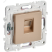SKANDY Розетка компьютерная RJ45 кат.6 SK-K02Sa песочный IEK