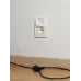 BRITE Розетка с заземлением с защитными шторками и крышкой 16А IP20 РСбш10-3-БрЖ жемчуг