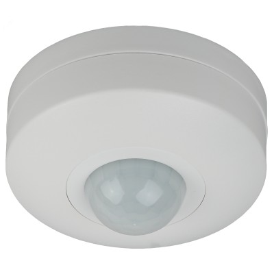 Датчик движения ЭРА MD 07 потолочный 1200Вт, 6м (50/1400)