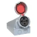 Розетка стационарная наружная 1442 3Р+РЕ 125А 380В IP67 EKF PROxima