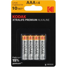 Батарейка LR03-4BL XTRALIFE PREMIUM Alkaline