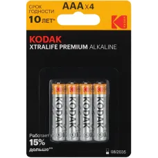 Батарейка LR03-4BL XTRALIFE PREMIUM Alkaline