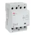 Контактор модульный КМ 63А 2NO+2NC 230VAC (3 мод.) AVERES Контактор модульный КМ 63А 2NO+2NC 230VAC (3 мод.) AVERES