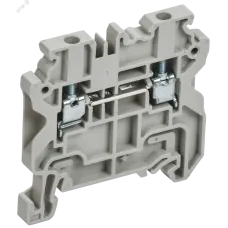 ARMAFIX Колодка клеммная CY2.5 винтовая 2,5мм2 проходная серая Ex IEK