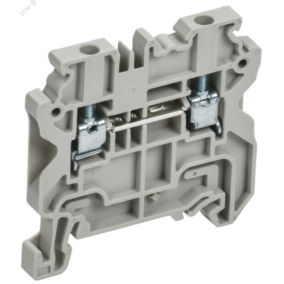 ARMAFIX Колодка клеммная CY2.5 винтовая 2,5мм2 проходная серая Ex IEK