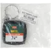 Рулетка-брелок 2 м x 6 мм, черная квадратная