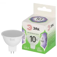 Лампа светодиодная ЭРА GREEN LINE LED MR16-10W-865-GU5.3 GL GU5.3 10 Вт софит холодный свет