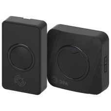 Звонок дверной беспроводной RGB подсветка 36 мелодий чёрный C100 POLYCOLOR