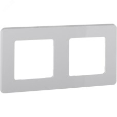 Рамка 2-местная белый INSPIRIA