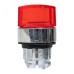 Исполнительный механизм переключателя SА4 красный на 3 положения возвратный без фиксации, с подсветкой с короткой ручкой IP65