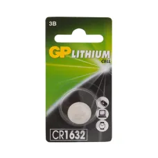 Батарейка дисковая литиевая GP Lithium CR1632 - 1 шт. в блистере