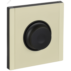 FORTE&PIANO Светорегулятор поворотно-нажимной 600Вт FP854M металл слоновая кость IEK