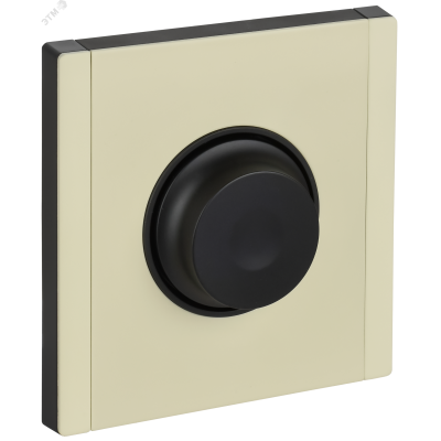 FORTE&PIANO Светорегулятор поворотно-нажимной 600Вт FP854M металл слоновая кость IEK