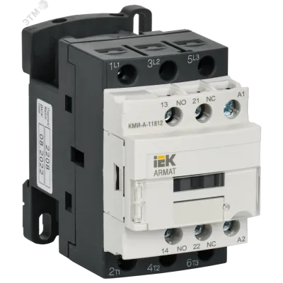 Контактор КМИ-А-11812 LC1D 18А 230В/АС3 1НО/1НЗ